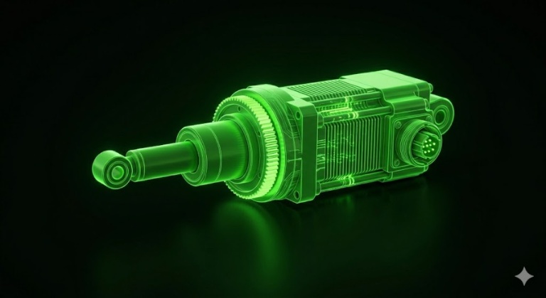 RosLab actuator and brand mark